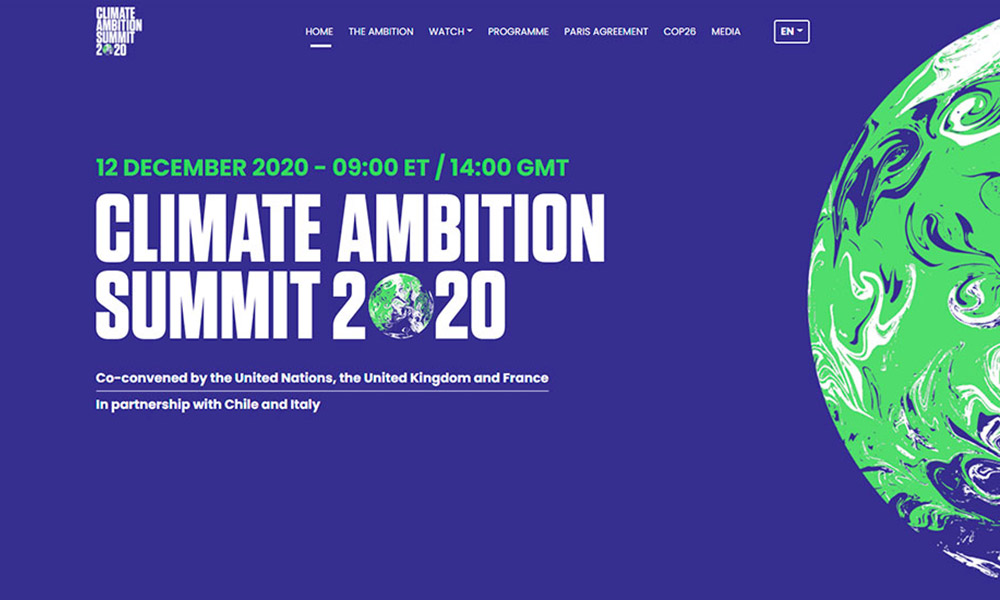 COP26 / UNDP, Climate Ambition Summit